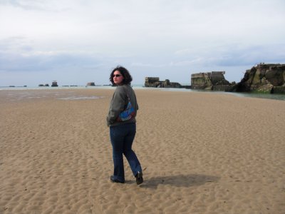 CJ on gold beach